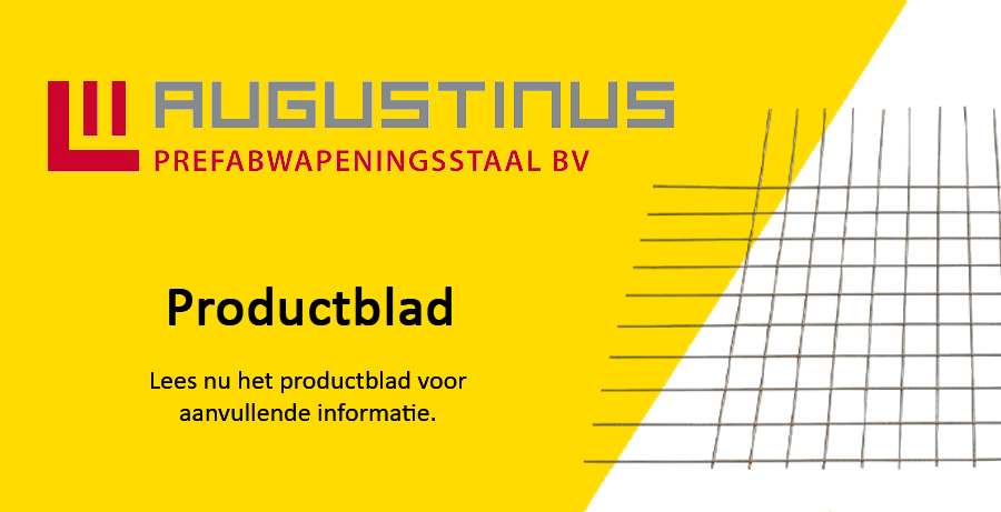 Augustinus bouwstaalmat met stek