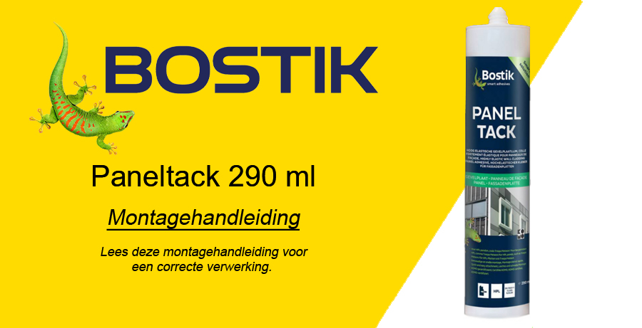 Bostik Paneltack 290 ml Montagehandleiding