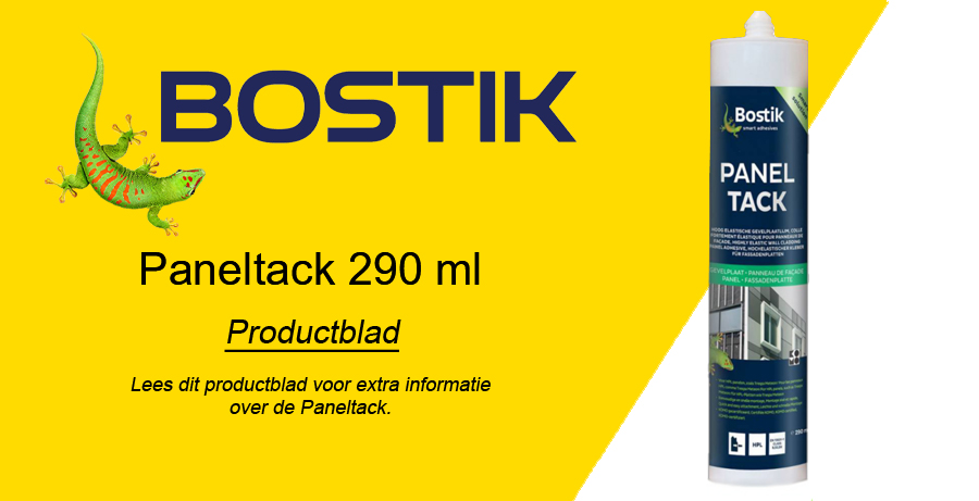 Bostik Paneltack 290 ml Productblad