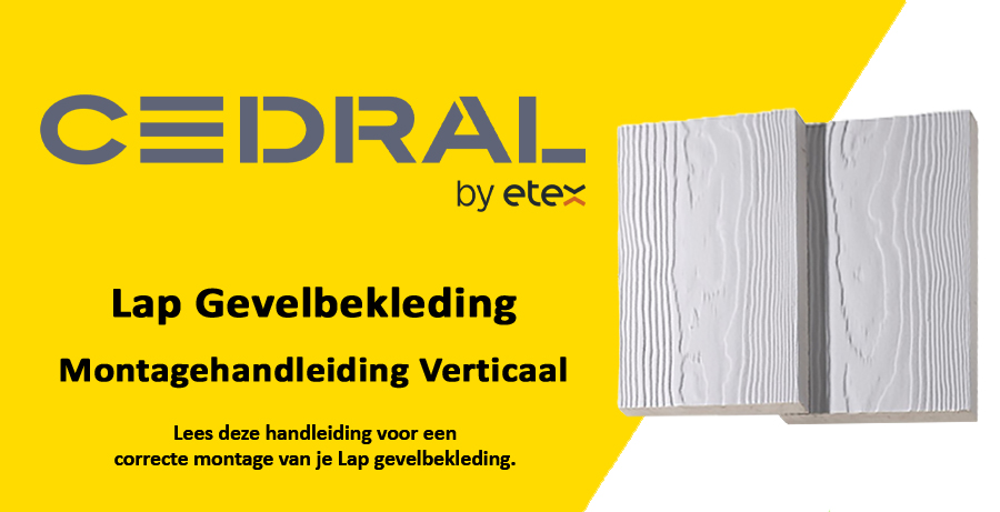 Cedral Lap Montagehandleiding Verticaal