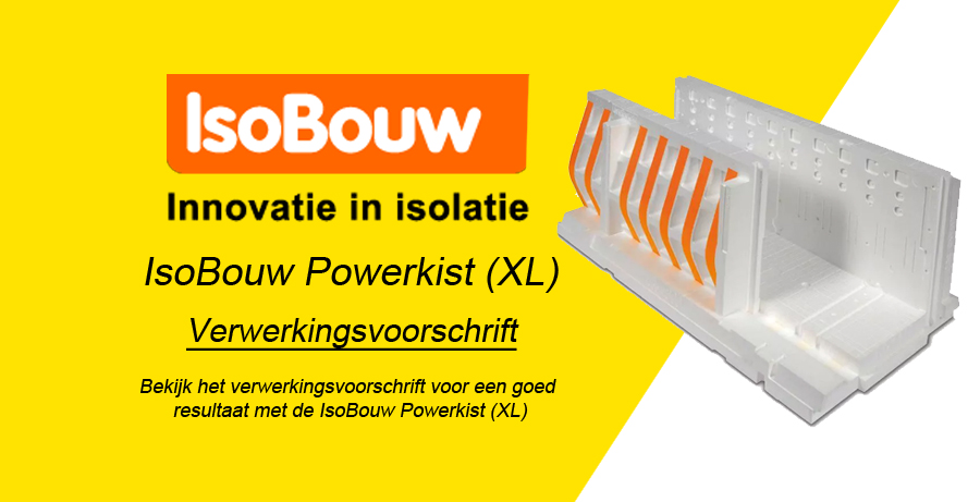 Isobouw PowerKist Bovenbeugel Montagehandleiding