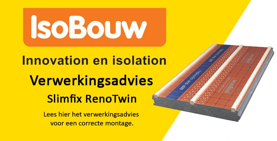 IsoBouw SlimFix RenoTwin Verwerkingsadvies