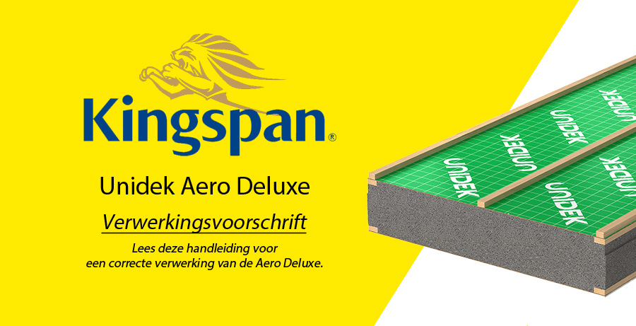 Kingspan Unidek Aero Deluxe Montagehandleiding