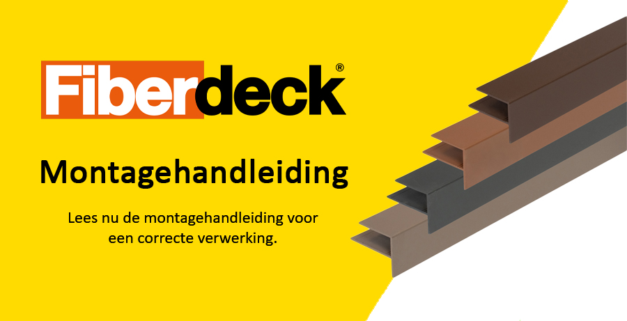 WEO Alu F-Profiel 34x45 Montagehandleiding