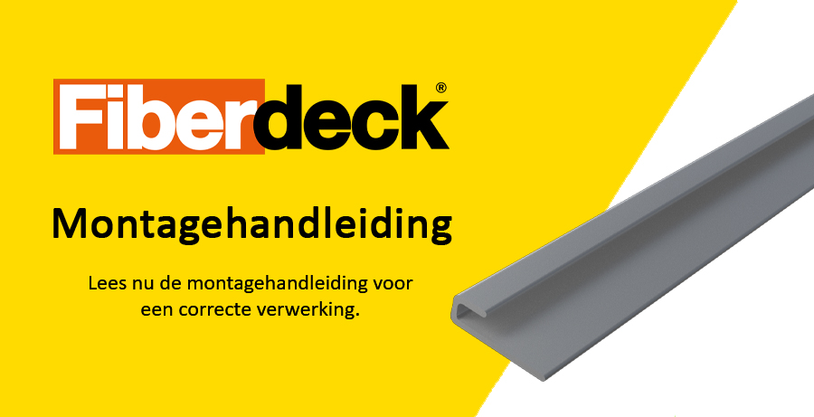 WEO Aluminium Startprofiel Montagehandleiding