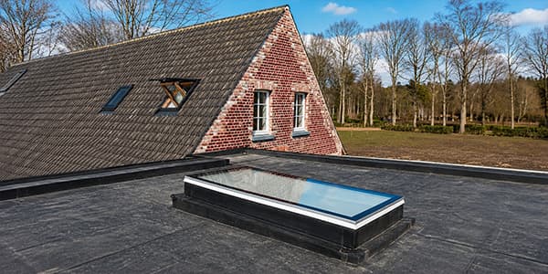 Platdakraam VELUX sfeerafbeelding