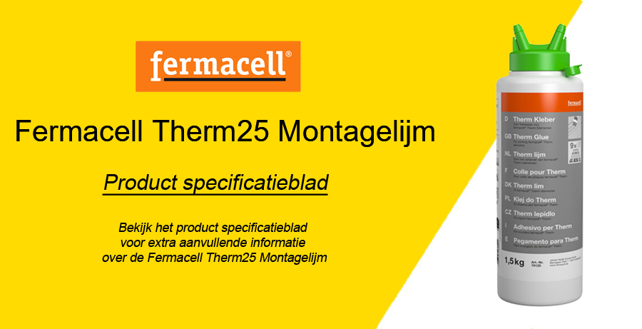 Fermacell Therm25 Montagelijm Productblad