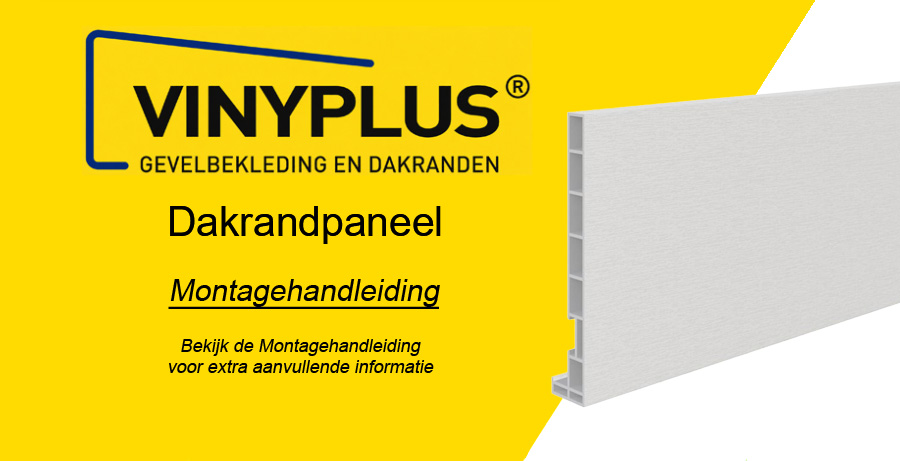 VinyPlus Dakrandpaneel Montagehandleiding