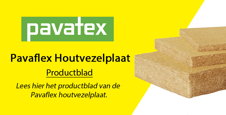 Pavaflex Plus houtvezeplaat productblad