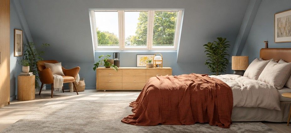 Dit doet een dakraam in de slaapkamer voor je!