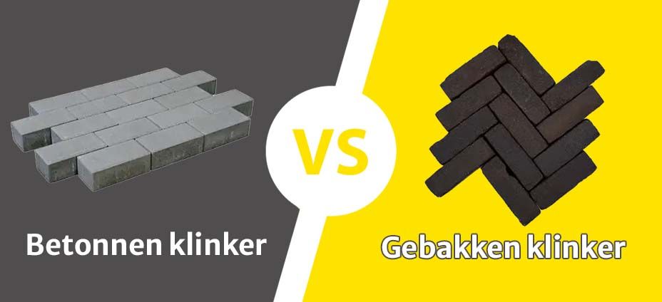 Betonklinkers of gebakken klinkers: wat is het verschil?