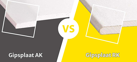Gipsplaat AK of RK: welke randafwerking kies jij?