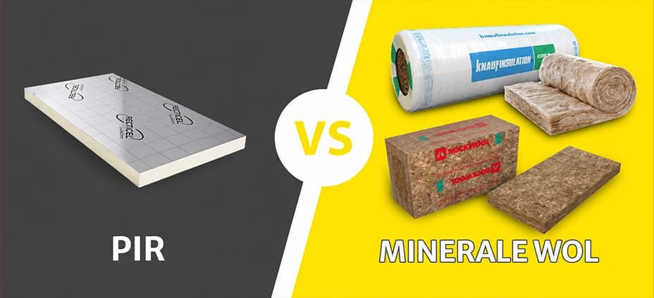 PIR of minerale wol: welk isolatiemateriaal kies je?