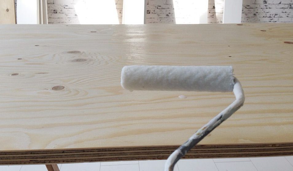 Underlayment schilderen 