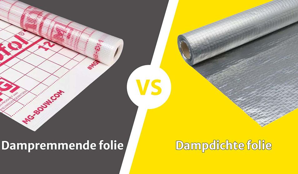 Wat is beter: dampremmende of dampdichte folie?