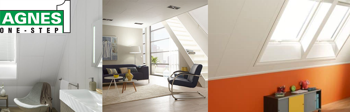 Agnes plafondplaten monteren