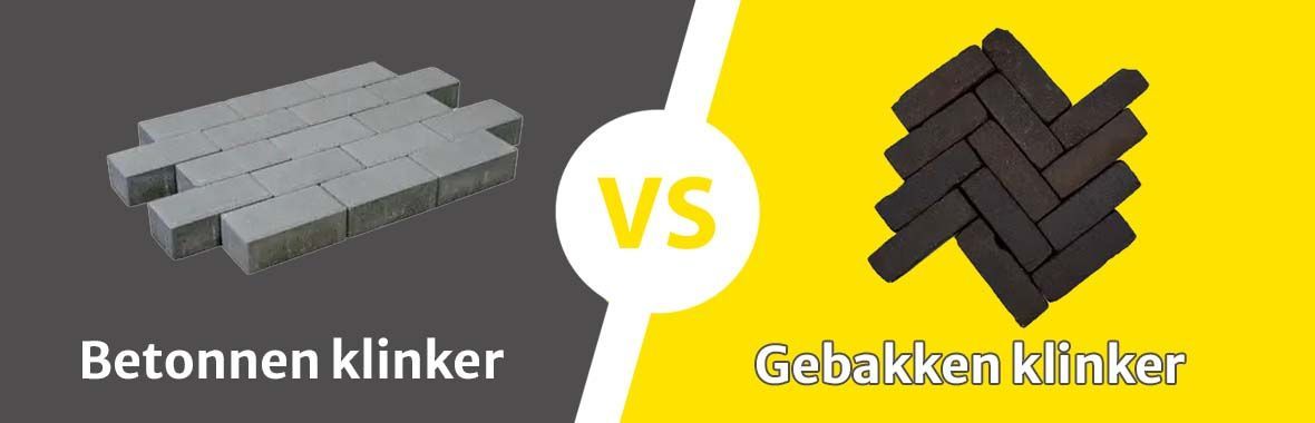 Betonklinkers of gebakken klinkers: wat is het verschil?