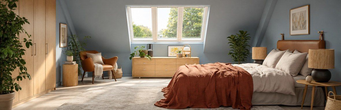 Dit doet een dakraam in de slaapkamer voor je