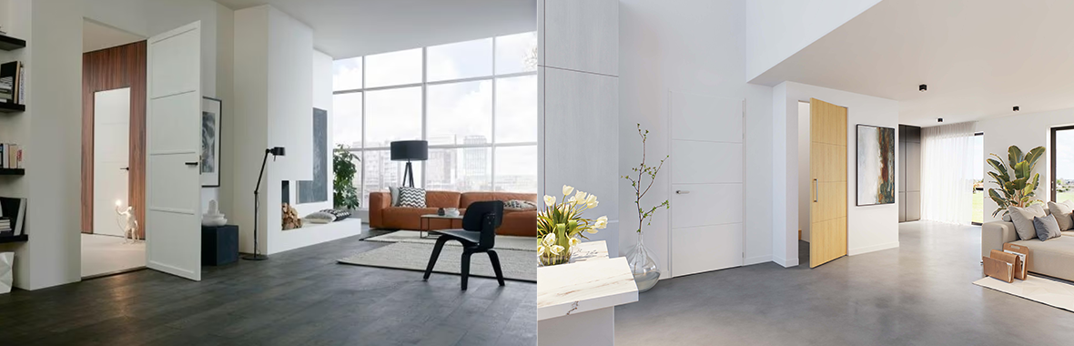 De draairichting van een deur bepalen