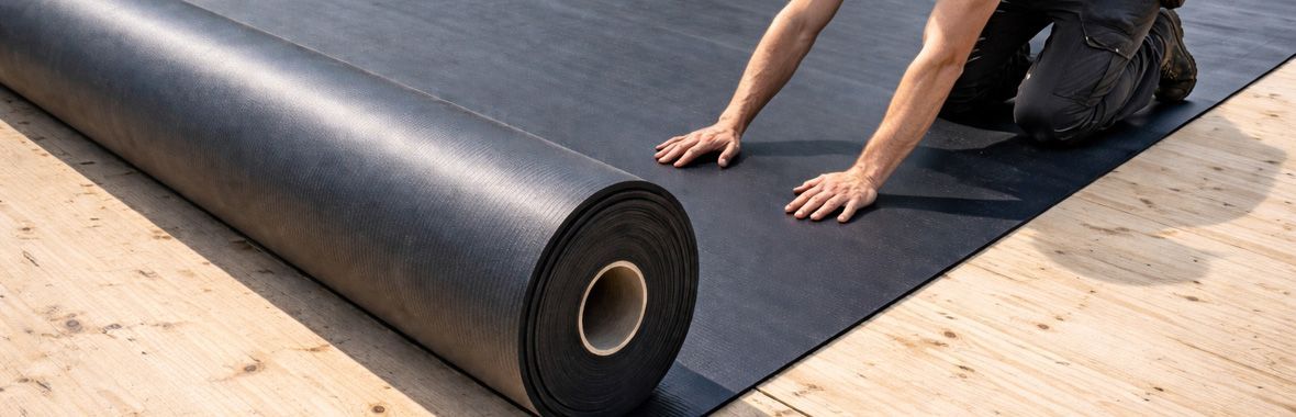 EPDM dakbedekking aanbrengen op een plat dak
