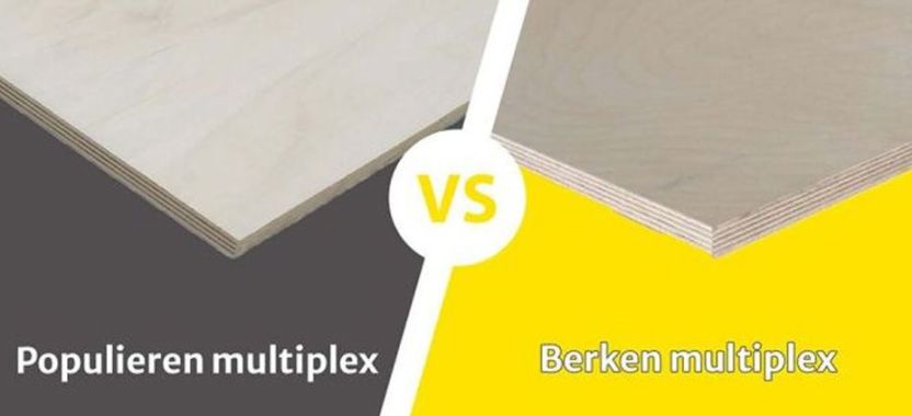 Een productvergelijking: populier of berken multiplex?