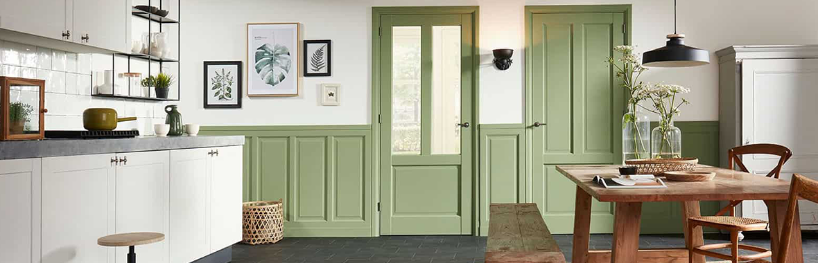 Glas plaatsen in een deur: zo doe je dat!