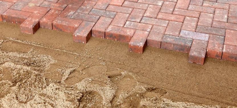 Zand voor bestrating