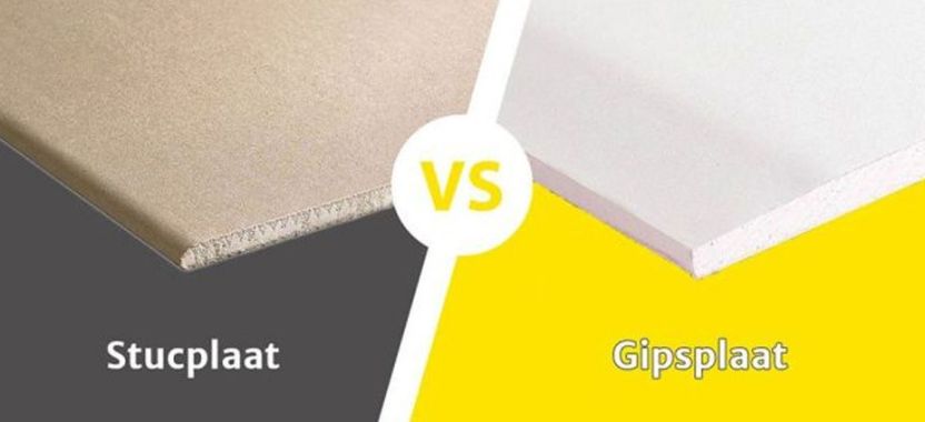 Kies je voor een stucplaat of gipsplaat?