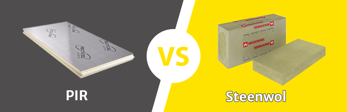 PIR of steenwol: een productvergelijking