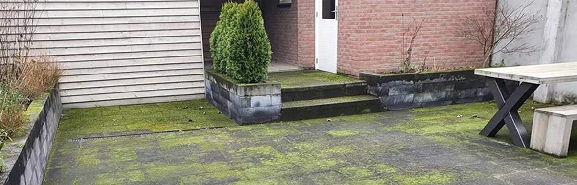 Tuintegels schoonmaken: de beste tips