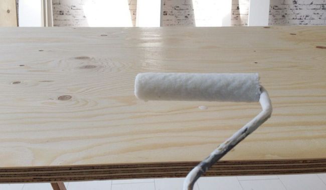 Underlayment schilderen 