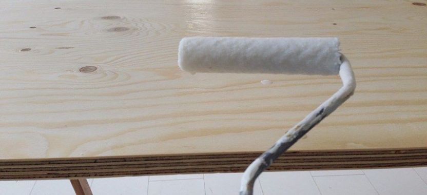 Underlayment schilderen 