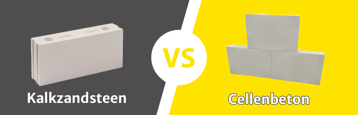 Wat is beter: Kalkzandsteen of cellenbeton? 