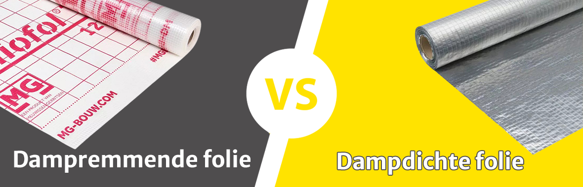 Wat is beter: dampremmende of dampdichte folie?