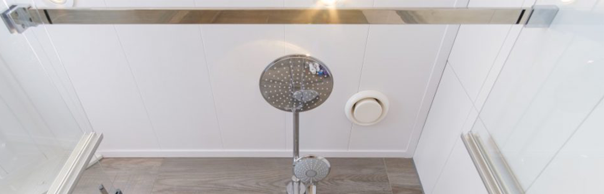 Plafondplaten badkamer