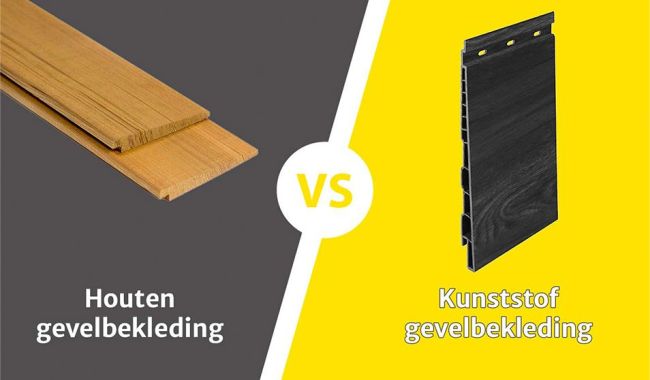 Welke gevelbekleding kiezen: hout of kunststof?