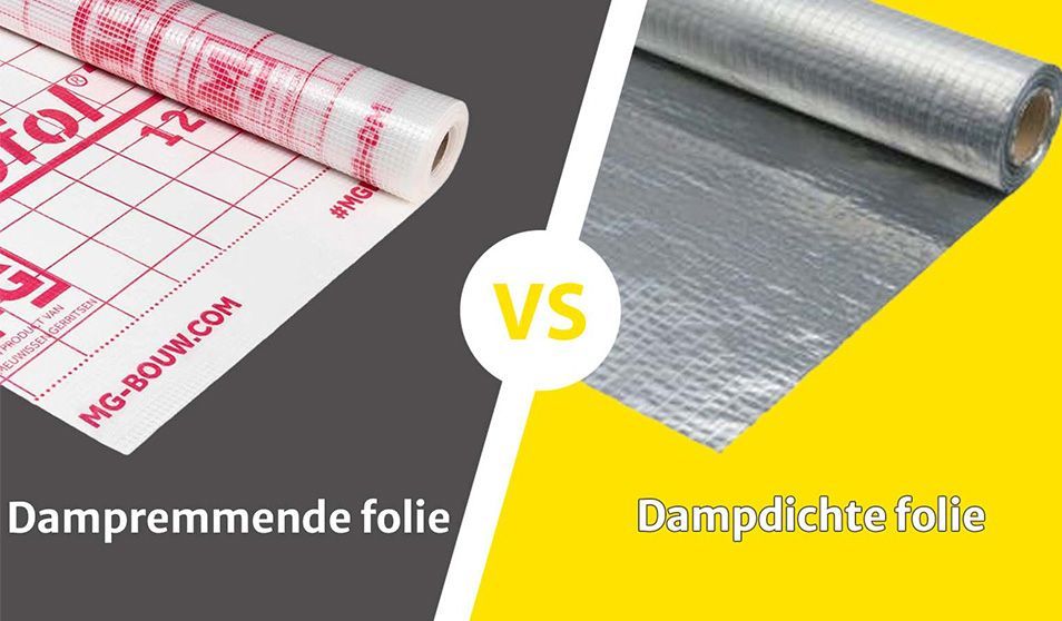 Wat is beter: dampremmende of dampdichte folie?