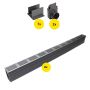 ACO Slimline Startpakket Aluminium 8 Meter met Zijuitloop
