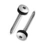 Koramic Dakpanschroef 4,5x35 mm RVS - Doos à ; 200 stuks (6060650) HR