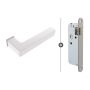 Skantrae Hang- en Sluitwerkpakket Squared 20 Minimal - Wit (814) RVS Loopslot HR