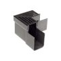 ACO Slimline Hoekstuk Zwart