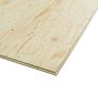 Elliottis Pine Underlayment Halve Plaat 21 mm 2440x600 Mes en Groef