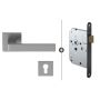 Skantrae HSP Quadrate 28 Regular - Cilinderslot - RVS (2084)