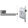 Skantrae HSP Quadrate 28 Regular - Loopslot - RVS (2083)