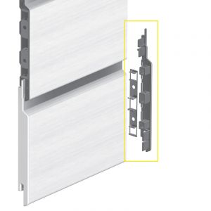 Keralit Eindkap rechts voor sponningdeel 143 mm (bestelnr. 2865)