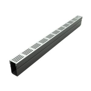 ACO Slimline Watergoot 100 cm - Inclusief RVS Rooster