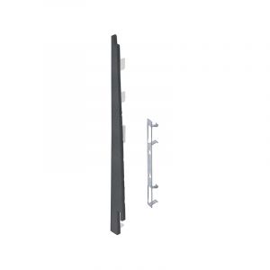 Keralit Eindkap links voor potdeksel 177 mm Antraciet  (classic colours) (bestelnr. 2874)