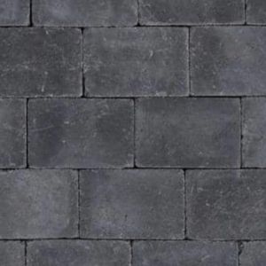 Trommelstenen Antraciet 20x30x6 cm