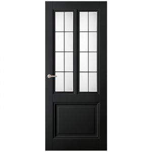 Austria Classic Black Aerdenhout Glas in lood Udine - 211,5x78 cm - Stomp