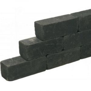 Blockstone 15x15x45 cm Black